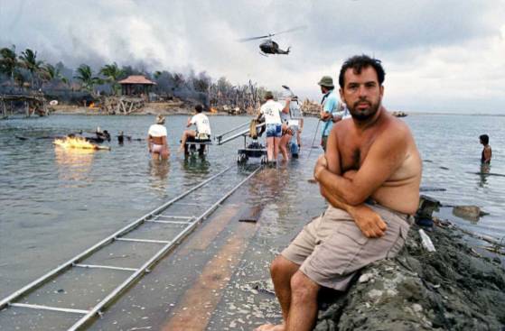 Coppola durante el rodaje de Apocalypse Now, Redux, 1979